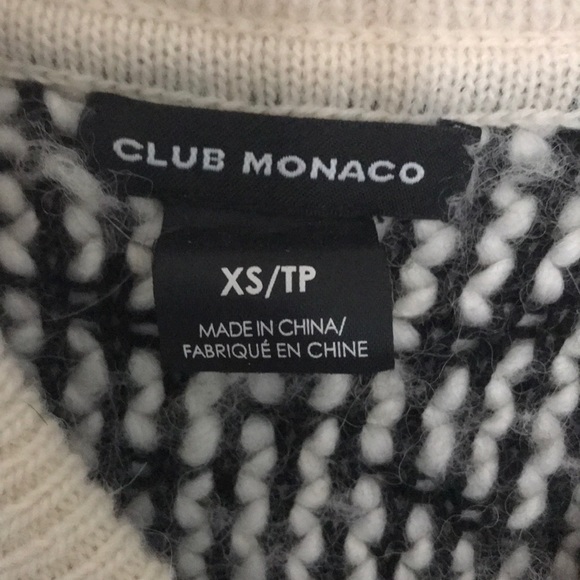 CLUB MONACO wool knitted jacket - Picture 4 of 6